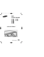 Preview for 1 page of Samsung SV-251B Instruction Manual