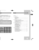 Preview for 2 page of Samsung SV-262I Instruction Manual