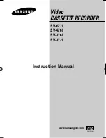 Samsung SV-272I Instruction Manual preview