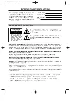 Preview for 2 page of Samsung SV-5000 Owner'S Instructions Manual