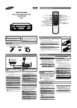 Samsung SV-5L Owner'S Manual preview