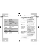 Предварительный просмотр 21 страницы Samsung SV-646L Instruction Manual