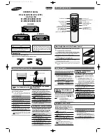 Samsung SV-670D Owner'S Manual preview