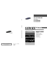 Preview for 1 page of Samsung SV-DVD440P Service Manual