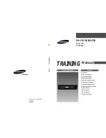 Preview for 1 page of Samsung SV-DVD50 Training Manual