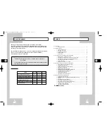 Preview for 2 page of Samsung SV-H35K Instruction Manual