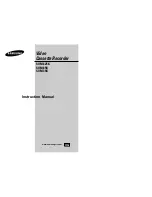 Preview for 1 page of Samsung SV-M35K Instruction Manual