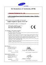 Предварительный просмотр 7 страницы Samsung SVM-400 Technical Manual And User Manual