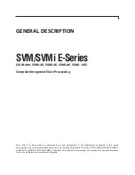 Samsung SVMi-16E General Description Manual preview