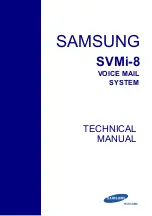 Samsung SVMi-8 Technical Manual preview