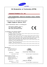 Предварительный просмотр 3 страницы Samsung SVMi-8 Technical Manual