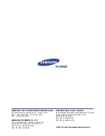 Samsung SVP-5500 User Manual preview