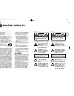 Предварительный просмотр 2 страницы Samsung SVR-24JP Installation And Operating Instructions Manual