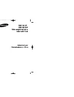 Предварительный просмотр 71 страницы Samsung SVR-24JP Installation And Operating Instructions Manual