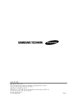 Preview for 86 page of Samsung SVR-450 User Manual