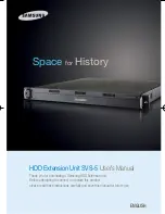 Samsung SVS-5 User Manual preview