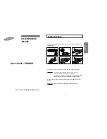 Samsung SW-206 User Manual preview