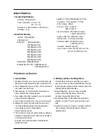 Preview for 2 page of Samsung SW-248B Service Manual