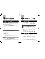 Preview for 9 page of Samsung SW-252 (Korean) User Manual