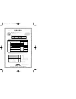 Предварительный просмотр 35 страницы Samsung SW-252B User Manual