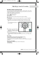 Preview for 11 page of Samsung SW-D7R1 Owner'S Instructions Manual