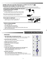 Preview for 7 page of Samsung SW50ASP Owner'S Instructions Manual