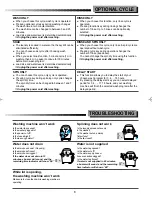 Preview for 9 page of Samsung SW50ASP Owner'S Instructions Manual