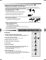 Preview for 6 page of Samsung SW55APP2 Owner'S Instructions Manual