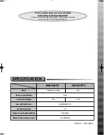 Preview for 9 page of Samsung SW55APP2 Owner'S Instructions Manual