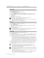 Preview for 14 page of Samsung SW65V9W User Manual