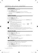 Preview for 12 page of Samsung SW70G9 User Manual