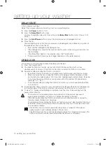 Preview for 14 page of Samsung SW70G9 User Manual