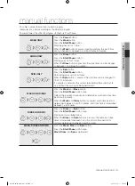 Preview for 15 page of Samsung SW70G9 User Manual