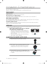 Preview for 16 page of Samsung SW70G9 User Manual