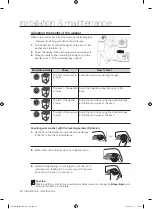 Preview for 20 page of Samsung SW70G9 User Manual