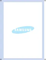 Предварительный просмотр 18 страницы Samsung SW7260 Operating Instructions Manual