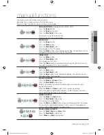 Предварительный просмотр 15 страницы Samsung SW75USP User Manual