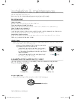 Preview for 16 page of Samsung SW75USP User Manual