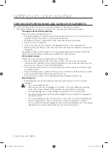 Preview for 8 page of Samsung SW80SP User Manual