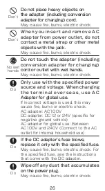 Предварительный просмотр 21 страницы Samsung SWDSC03D User Manual