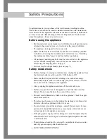 Preview for 2 page of Samsung SWF-P10 Owner'S Instructions Manual