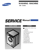 Samsung SWF-SQ1200 Service Manual preview