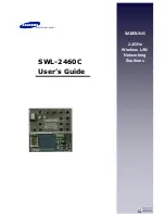 Samsung SWL-2460C User Manual preview