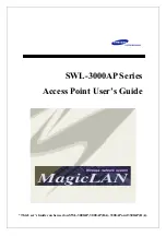 Preview for 1 page of Samsung SWL-3000AP Series User Manual