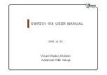 Preview for 1 page of Samsung SWPZ01-RX User Manual