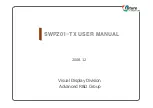 Samsung SWPZ01-TX User Manual preview