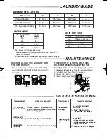 Preview for 9 page of Samsung SWT13H2 Owner'S Instructions Manual