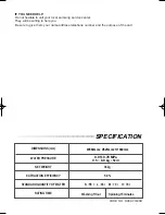 Preview for 10 page of Samsung SWT13H2 Owner'S Instructions Manual