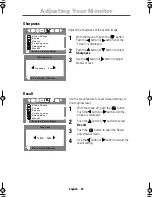 Preview for 20 page of Samsung SyncMaster 1200NF Owner'S Instructions Manual