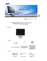 Предварительный просмотр 10 страницы Samsung SyncMaster 151X (Spanish) Manual Del Usuario